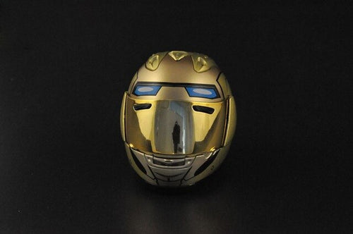 Iron Man Motorcycle Helmet - Gold - MINT IN BOX