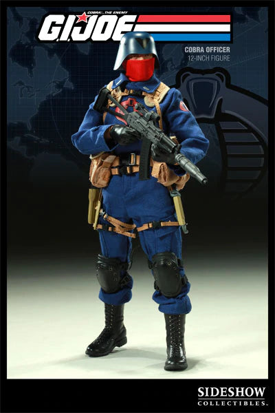 Load image into Gallery viewer, GI Joe - Cobra Officer Blue - MINT IN BOX
