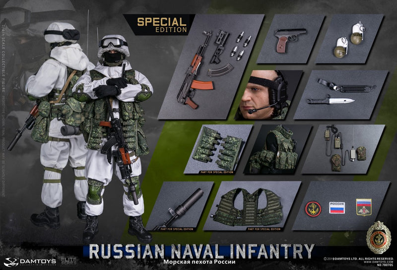 Load image into Gallery viewer, Russian Naval Infantry SE - Makarov Pistol w/Green MOLLE Holster
