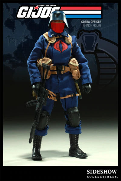 Load image into Gallery viewer, GI Joe - Cobra Officer Blue - MINT IN BOX
