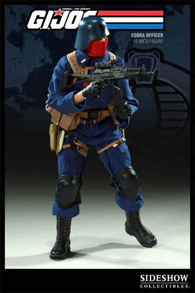 Load image into Gallery viewer, GI Joe - Cobra Officer Blue - MINT IN BOX
